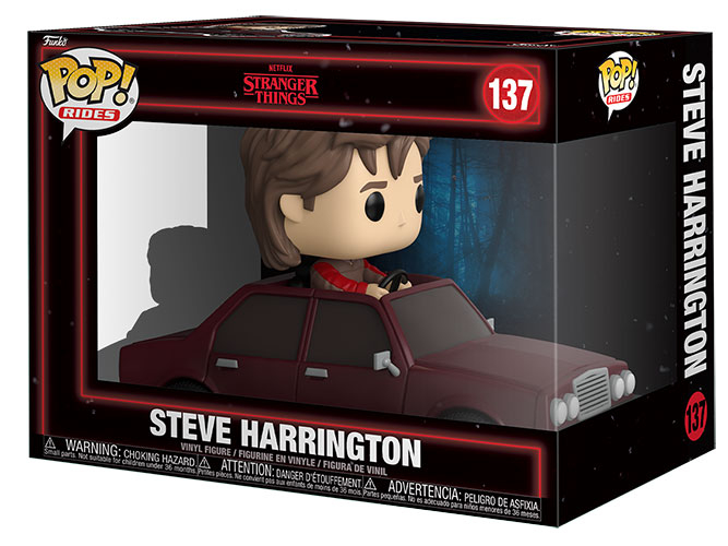 FUNKO POPS Stranger Things S5 Steve Harrington with Car 137